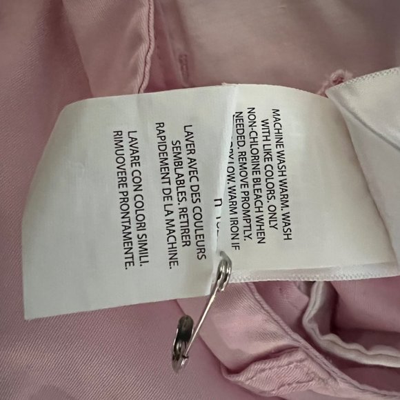 Boys Pale Pink Polo Chino Shorts - Picture 6 of 7